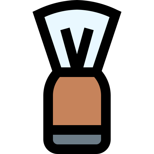 brocha de afeitar Generic color lineal-color icono