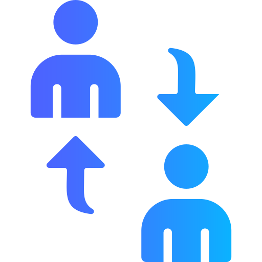 Customer engagement Generic gradient fill icon