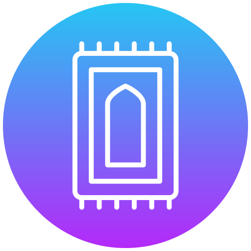 Prayer mat Generic gradient fill icon