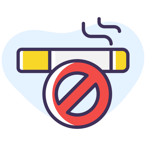 no fumar Generic color lineal-color icono
