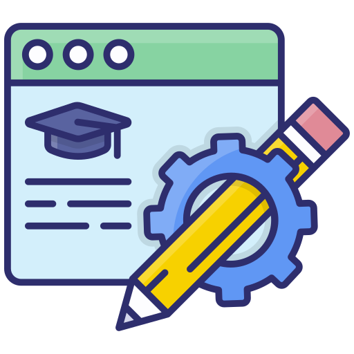 e-learning Generic color lineal-color icon