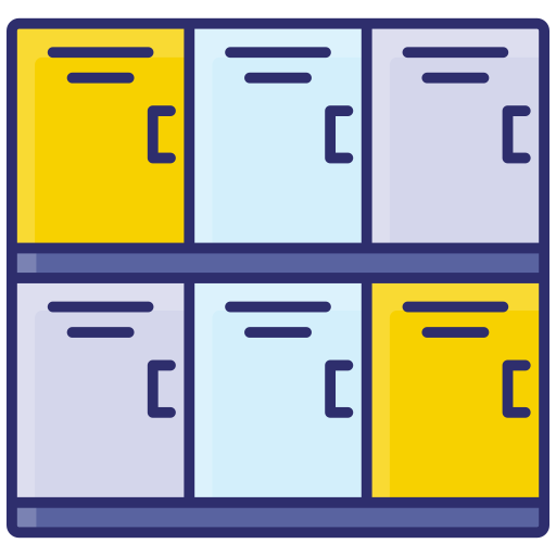 Lockers Generic color lineal-color icon