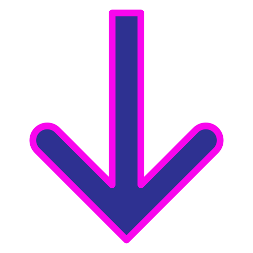 flechas hacia abajo Generic color lineal-color icono