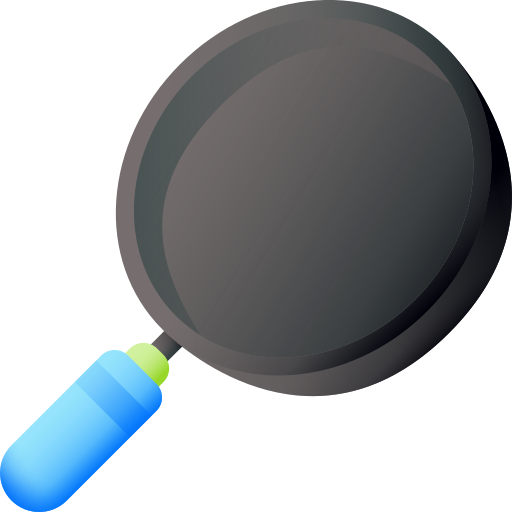Frying pan 3D Color icon