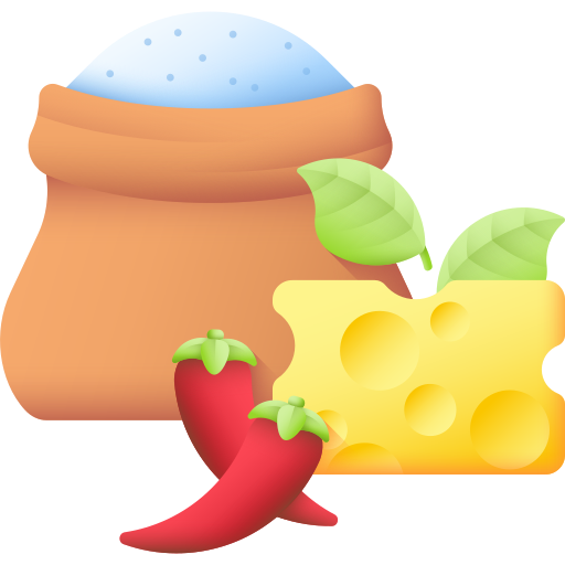 Ingredients 3D Color icon