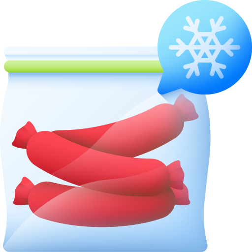 冷凍食品 3D Color icon