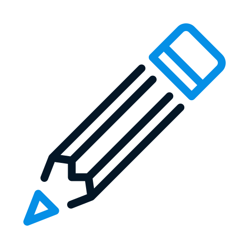 lápis Generic color outline Ícone