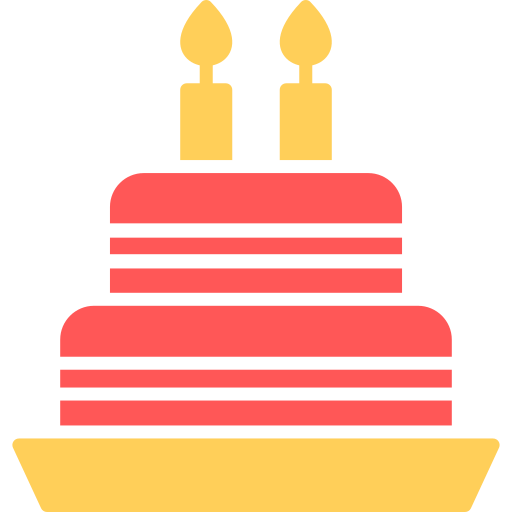 Cake Generic color fill icon