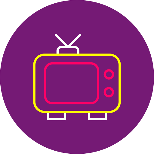 fernseher Generic color fill icon