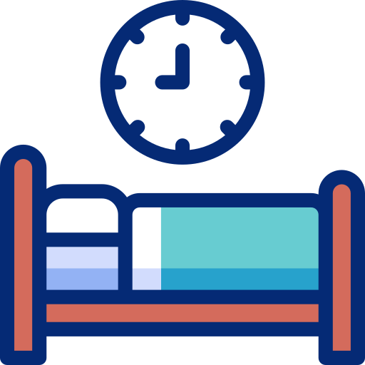 Bed time Basic Accent Lineal Color icon