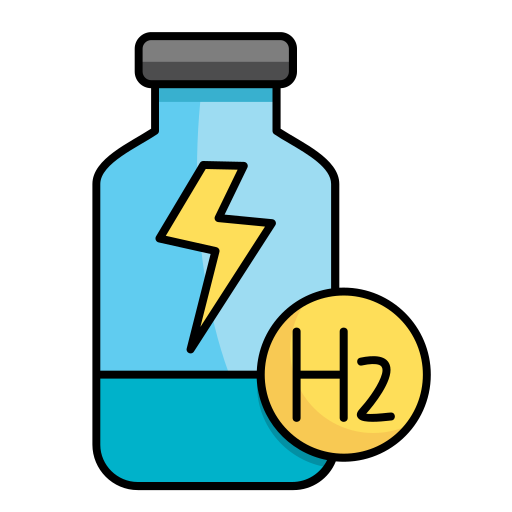 hydrogène Generic color lineal-color Icône