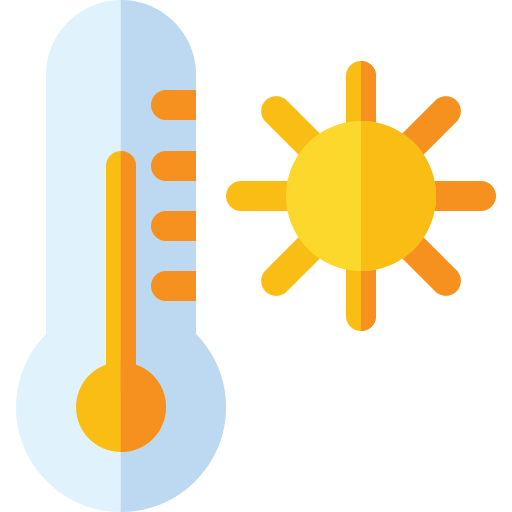 따뜻한 Basic Rounded Flat icon