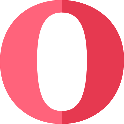 opera Basic Rounded Flat icoon
