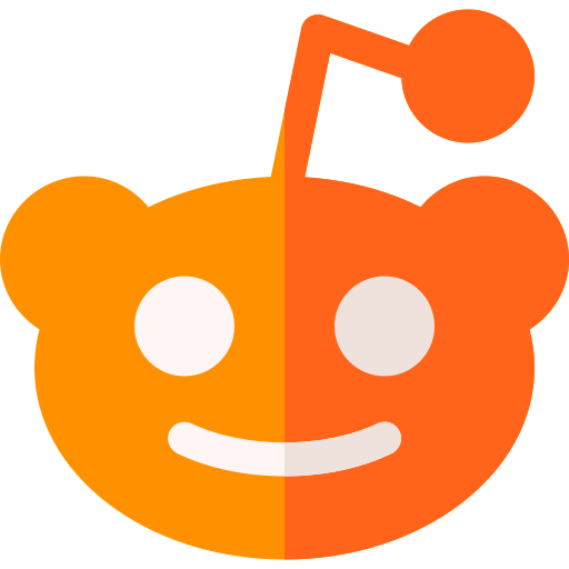 reddit Basic Rounded Flat icon