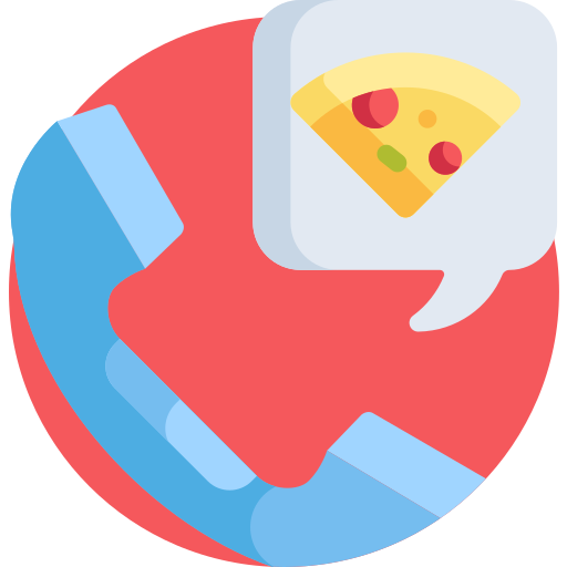 Order food Detailed Flat Circular Flat icon