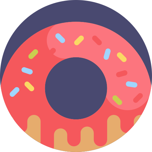 Donut Detailed Flat Circular Flat icon