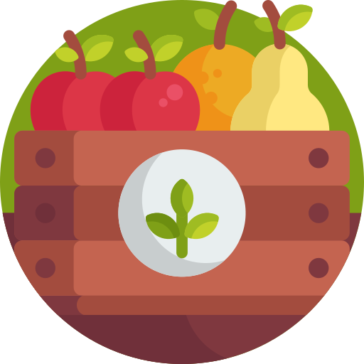 Vegetables Detailed Flat Circular Flat icon