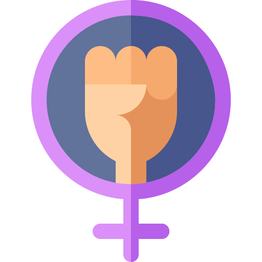 feminizm Basic Rounded Flat ikona