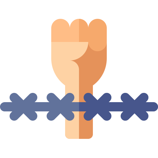Mano Basic Rounded Flat icono