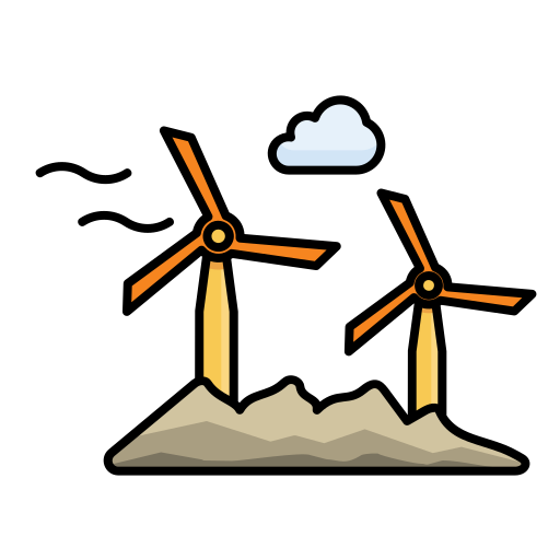 windpark Generic color lineal-color icon