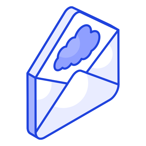 Cloud mail Generic color lineal-color icon