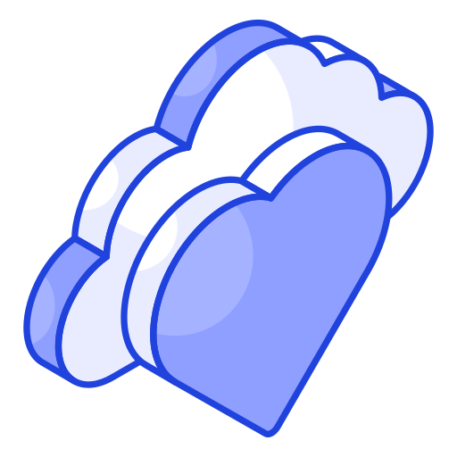 Favorite cloud Generic color lineal-color icon