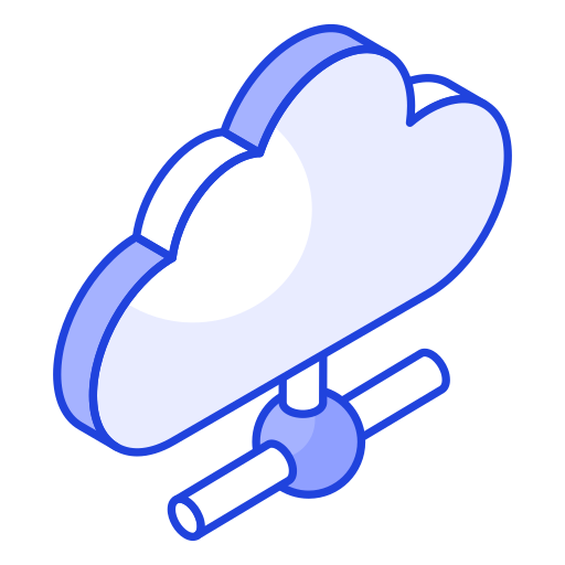 Cloud network Generic color lineal-color icon