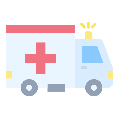 Ambulance Generic color fill icon