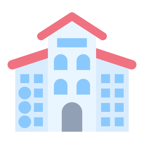 Apartments Generic color fill icon