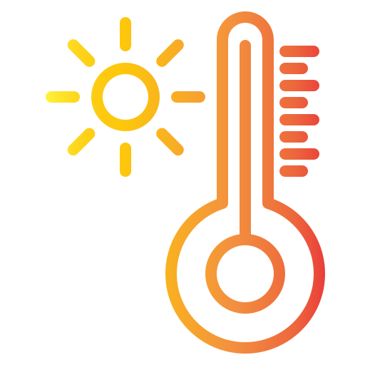 Heat Generic gradient outline icon