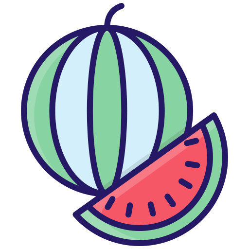 wassermelone Generic color lineal-color icon