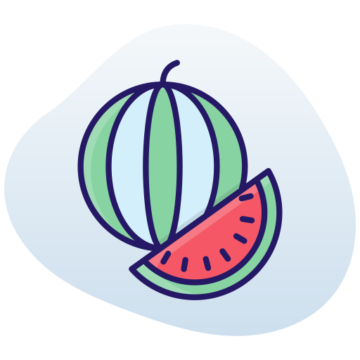 Watermelon Generic color lineal-color icon