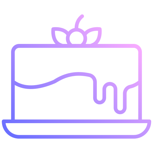 Cake Generic gradient outline icon