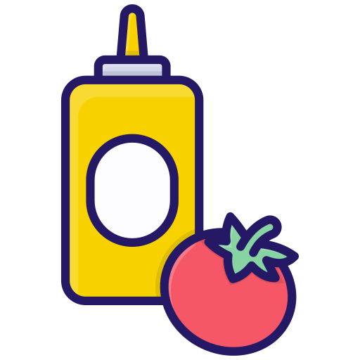 keczup Generic color lineal-color ikona