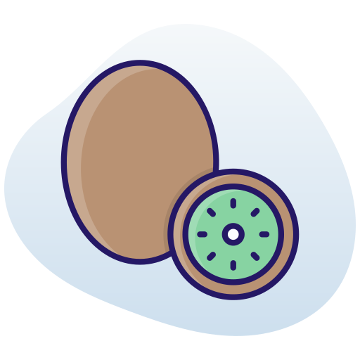 kiwi Generic color lineal-color icoon