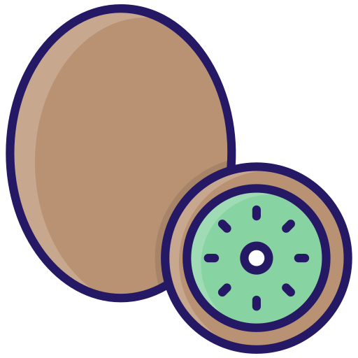 Kiwi Generic color lineal-color icon