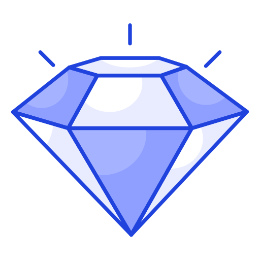 diamant Generic color lineal-color Icône