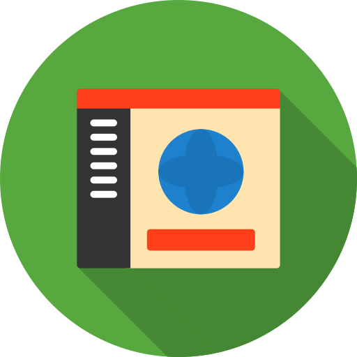 globus Generic color fill icon