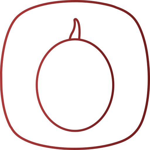 anguria Generic gradient outline icona