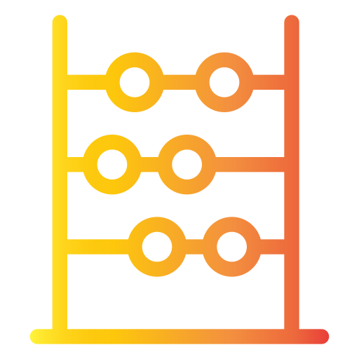 liczydło Generic gradient outline ikona