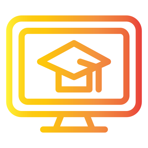 Online course Generic gradient outline icon