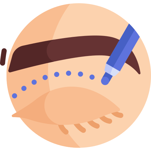 Cirugía plástica Detailed Flat Circular Flat icono