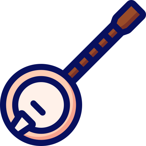 Банджо Generic color lineal-color иконка