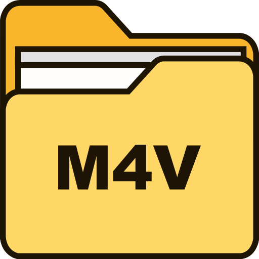 m4v Generic color lineal-color icono