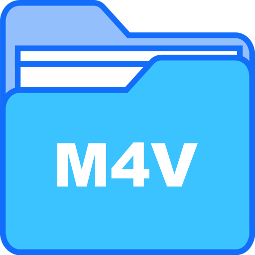 m4v Generic color lineal-color icon