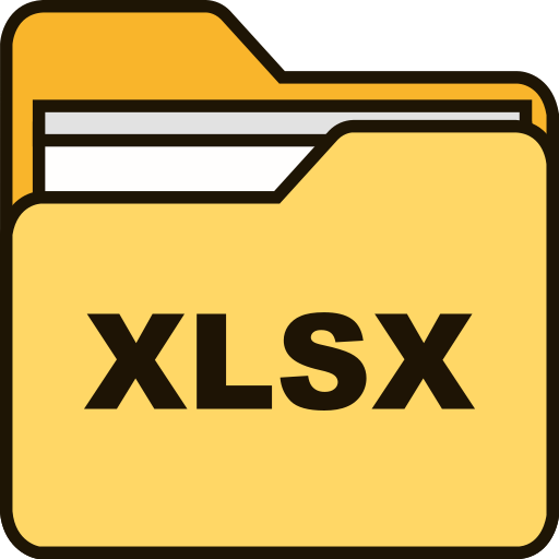 xlsx Generic color lineal-color ikona