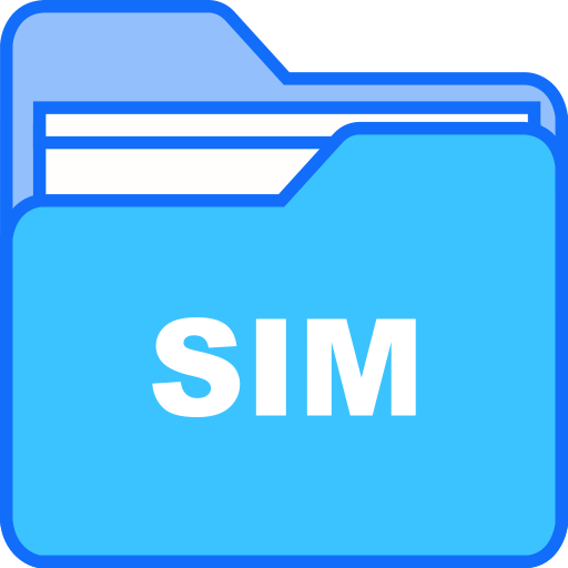 sim Generic color lineal-color icoon