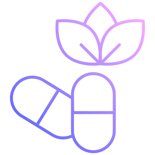 Herbal Generic gradient outline icon