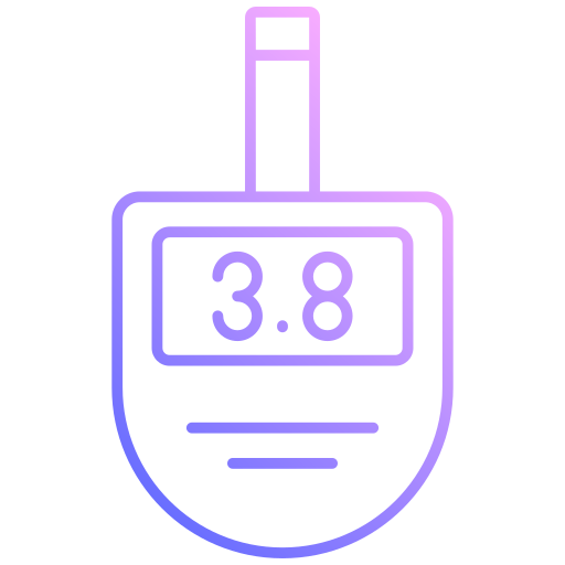 Монитор сахара в крови Generic gradient outline иконка