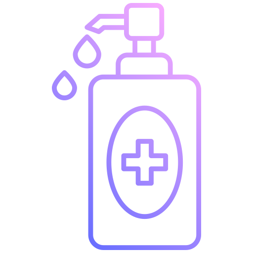 Sanitizer Generic gradient outline icon